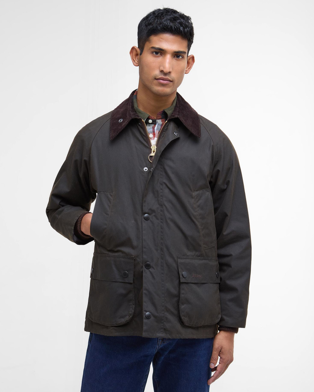 Barbour Classic Bedale Wax Jacket Μπουφαν Λαδί