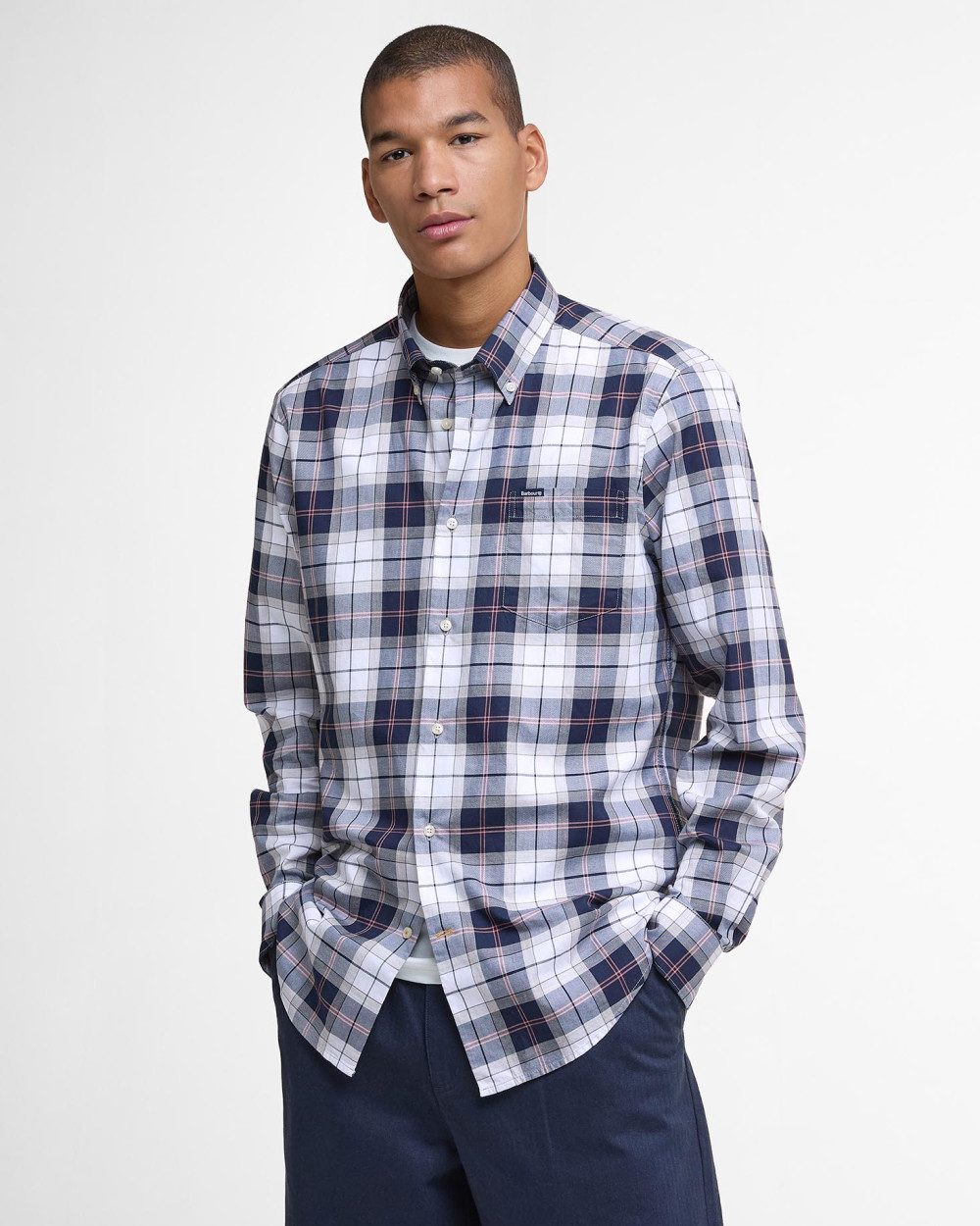 Barbour Wetheram Tailored Tartan Shirt Πουκαμισο Μ/μ Τάρταν