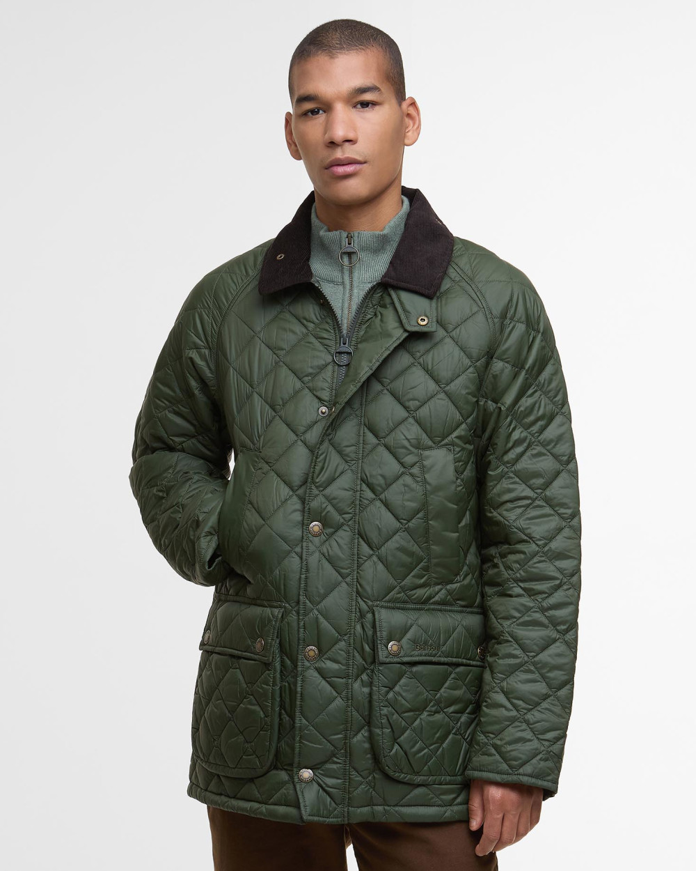 Barbour Essential Bedale Quilted Jacket Μπουφαν Πράσινο