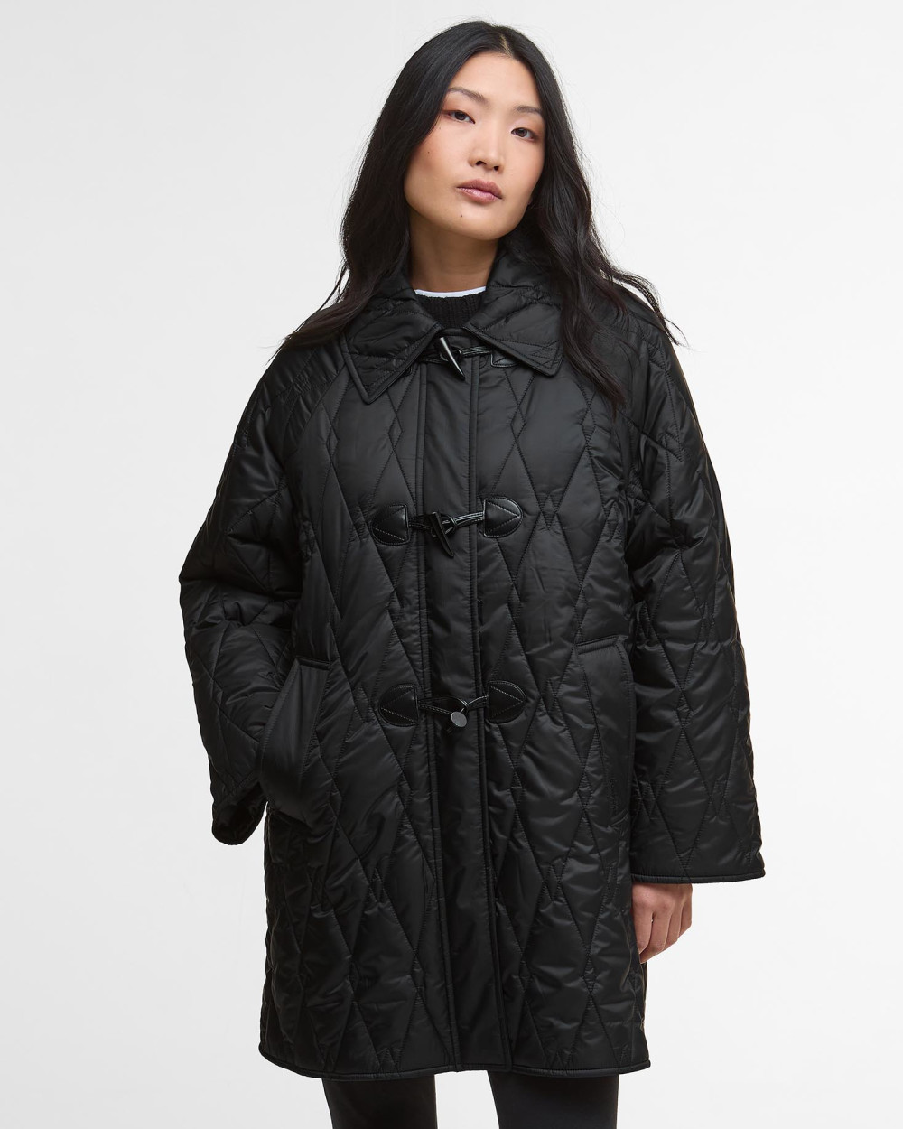 Barbour Cosette Quilted Jacket Μπουφαν Μαύρο