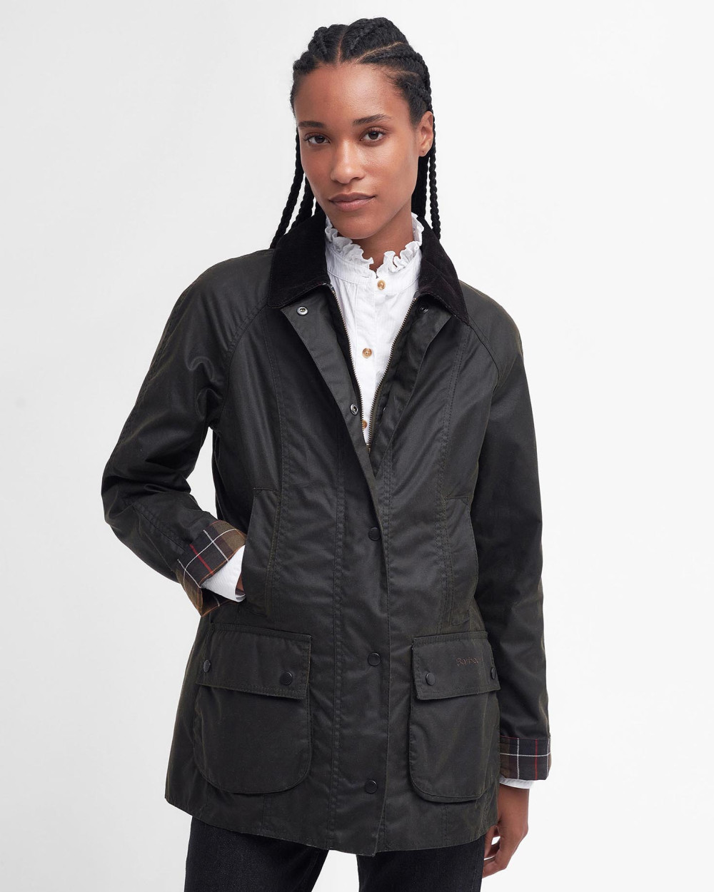 Barbour Classic Beadnell Wax Jacket Μπουφαν Λαδί