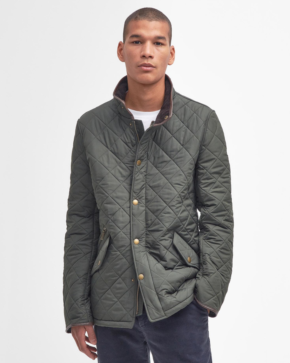 Barbour Powell Quilt Μπουφαν Πράσινο
