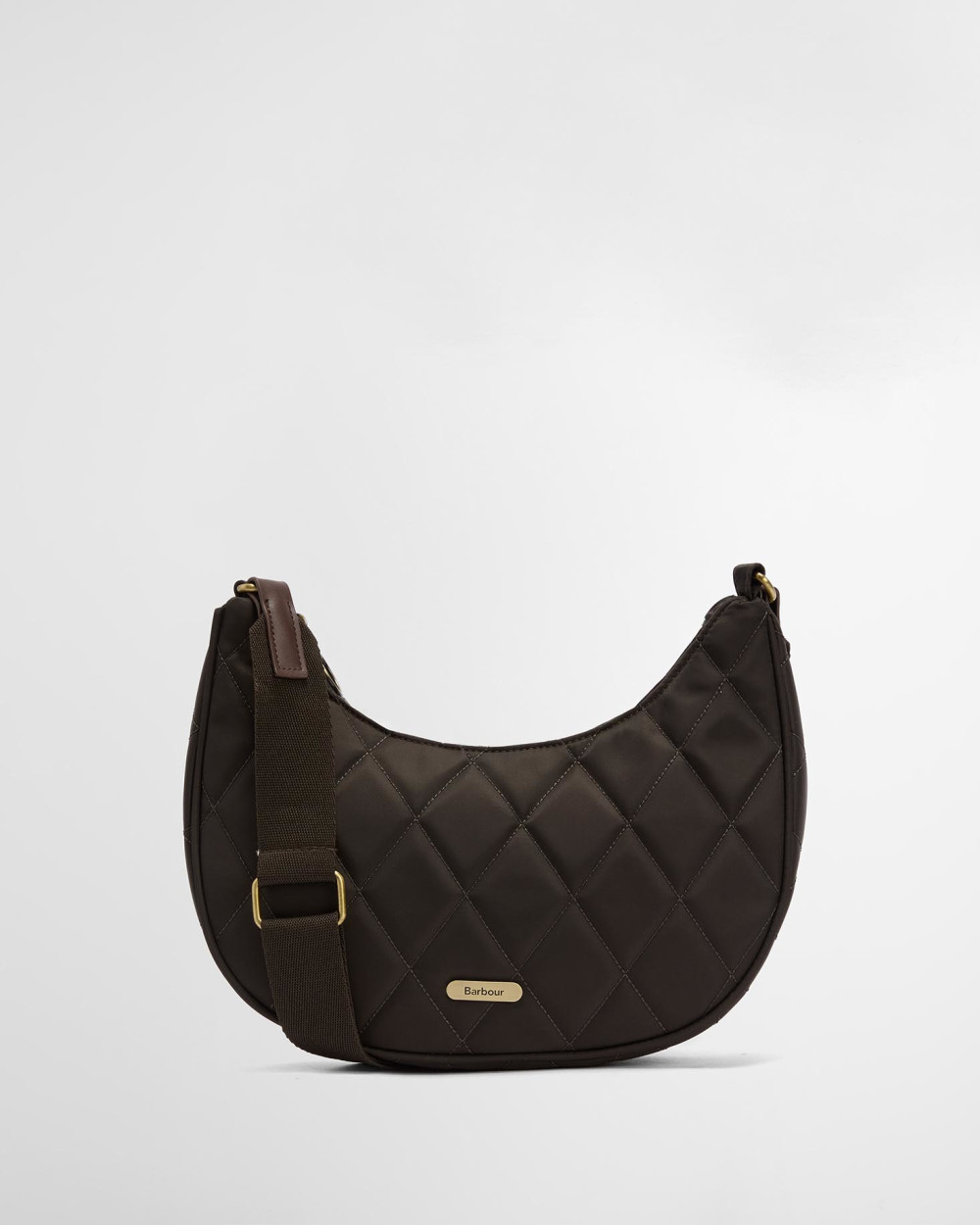 Barbour Quilted Sling Shoulder Bag Τσαντα Λαδί