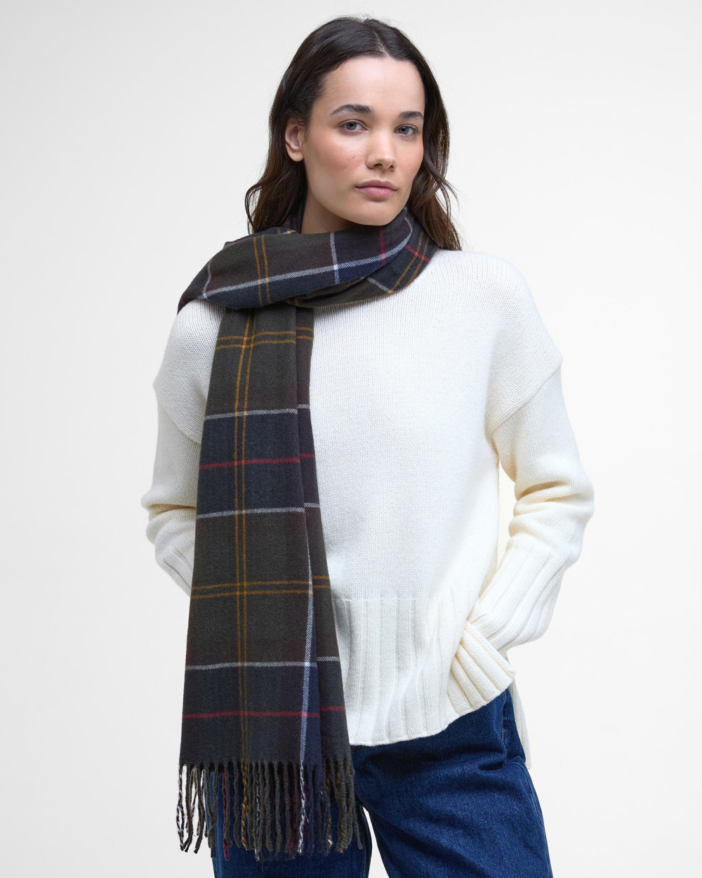 Barbour Hailes Tartan Scarf Κασκόλ Τάρταν