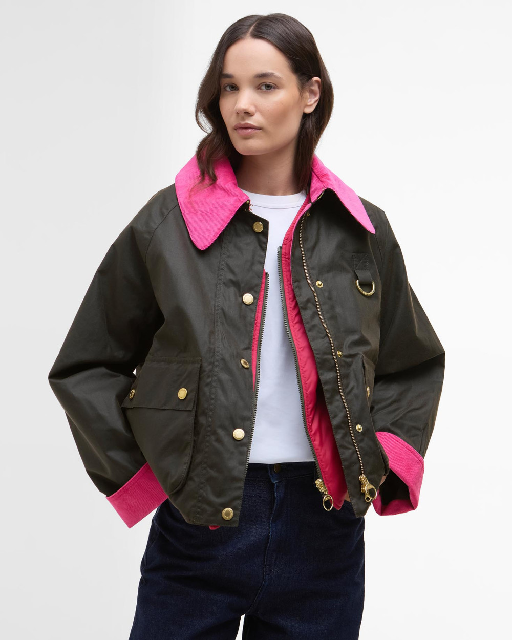 Barbour Icons Spey Wax Jacket Μπουφαν Λαδί