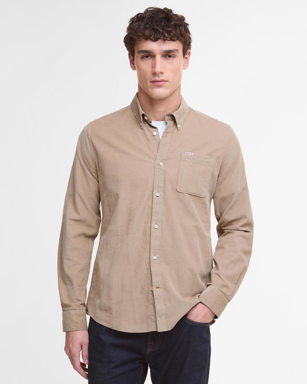 Barbour Ramsey Tailored Checked Shirt Πουκαμισο Μ/μ Γκρι