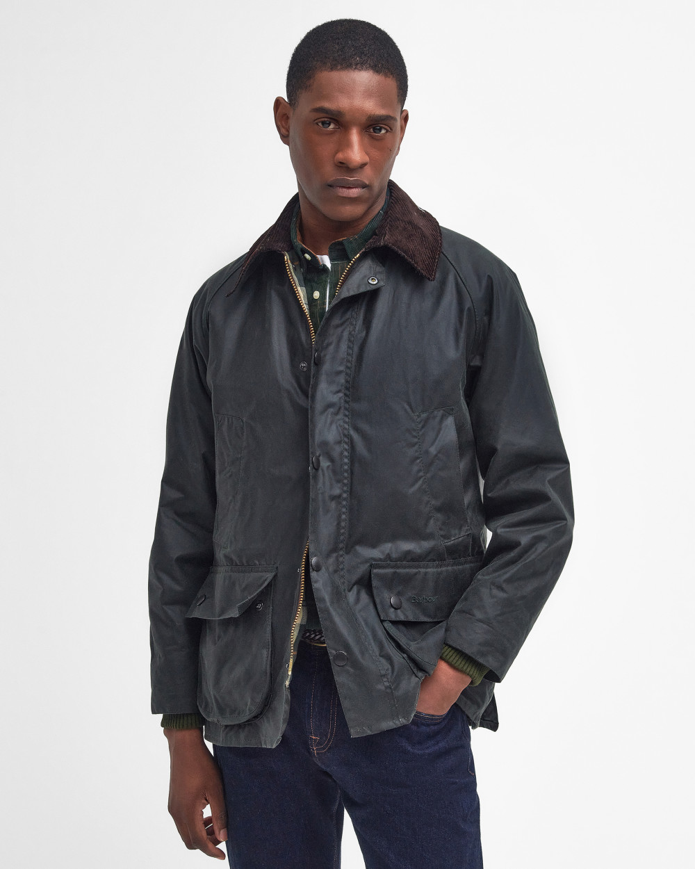 Barbour Bedale Wax Jacket Μπουφαν Πράσινο
