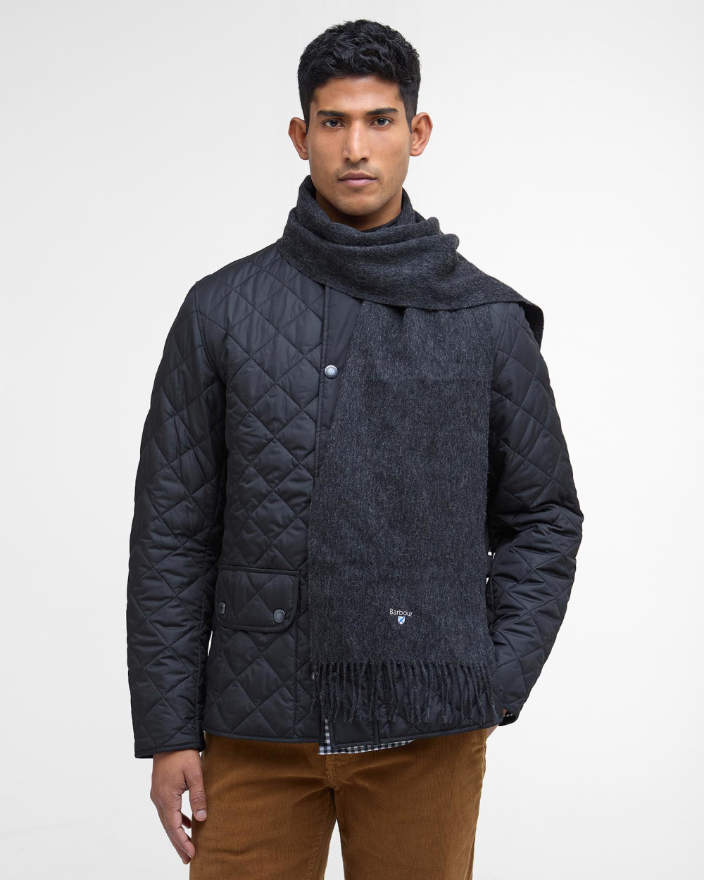 Barbour Plain Lambswool Scarf Κασκόλ Ch