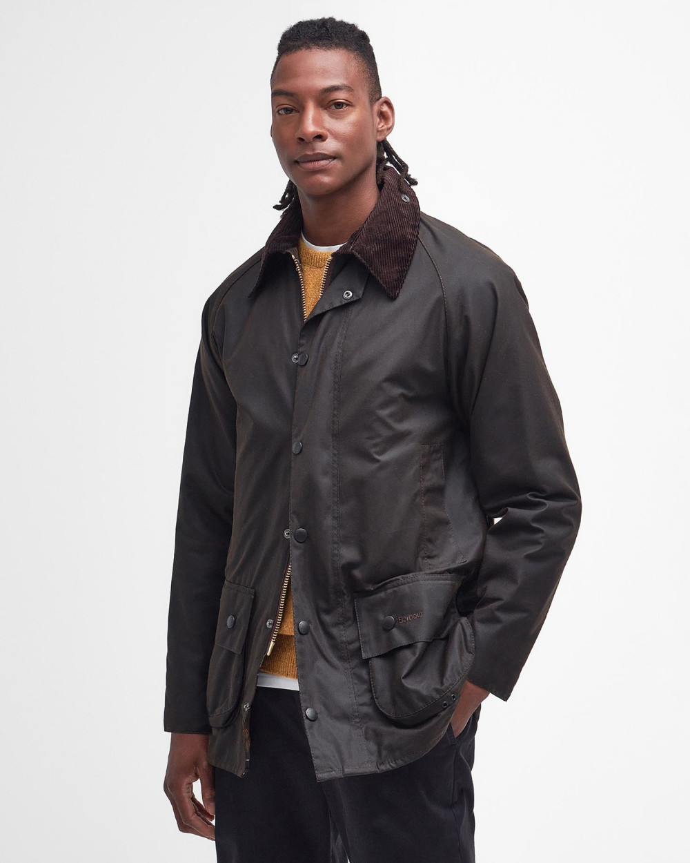 Barbour Classic Beaufort Wax Jacket Μπουφαν Λαδί