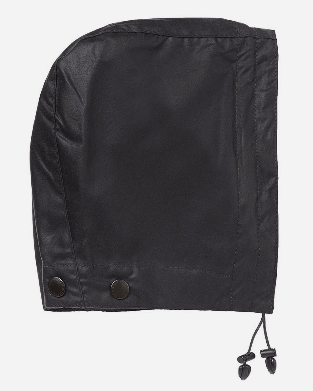 Barbour Waxed Cotton Hood Μπουφαν Μαύρο