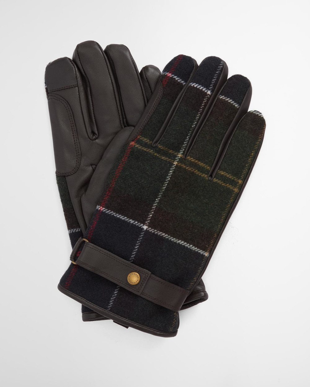 Barbour Newbrough Tartan Gloves Γαντια Τάρταν