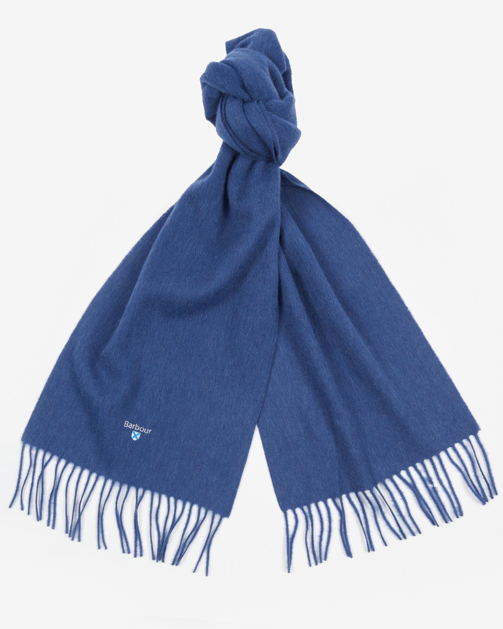 Barbour Plain Lambswool Scarf Κασκόλ Σκούρο Μπλε