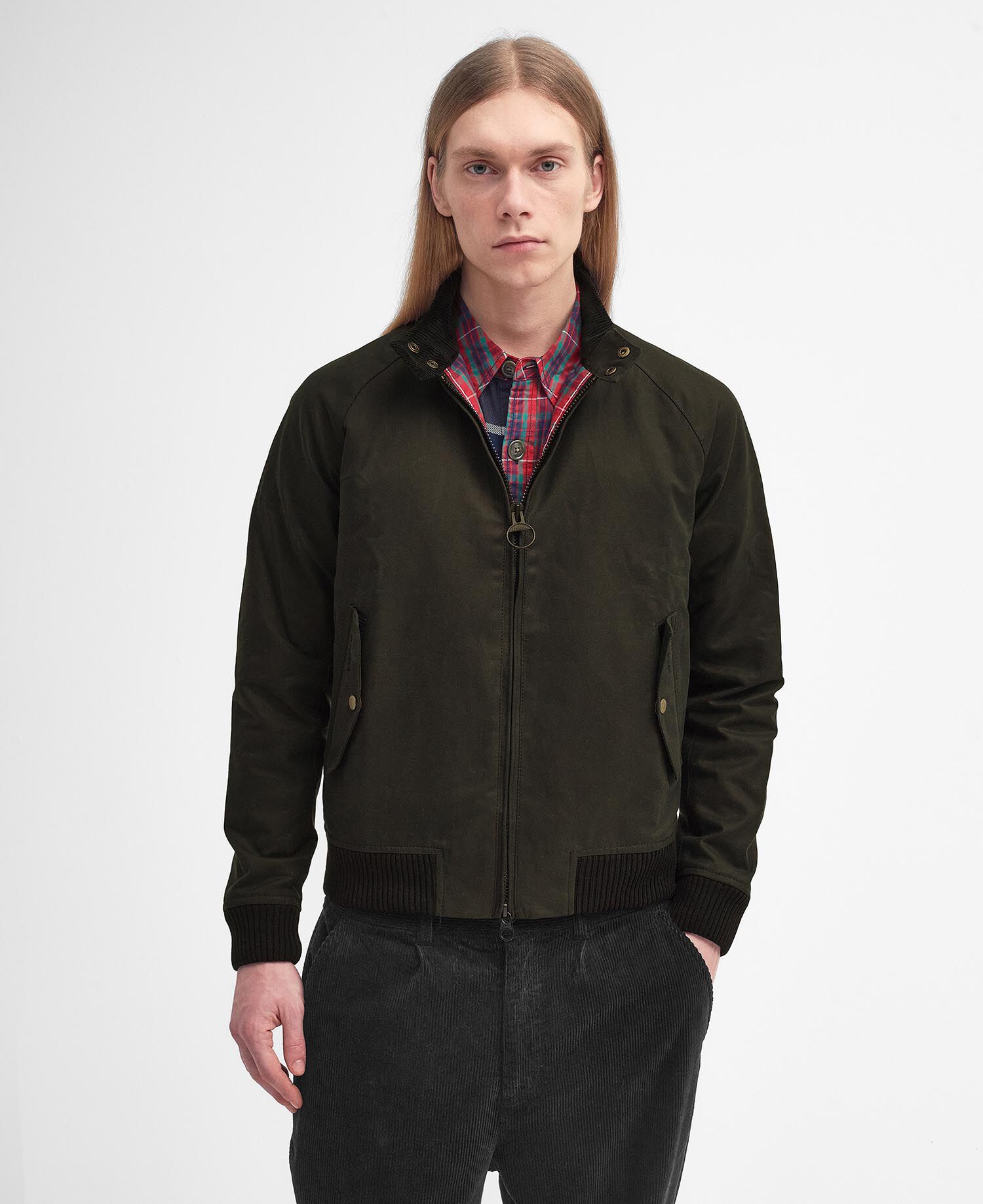 Barbour Yale Wax Μπουφαν Λαδί