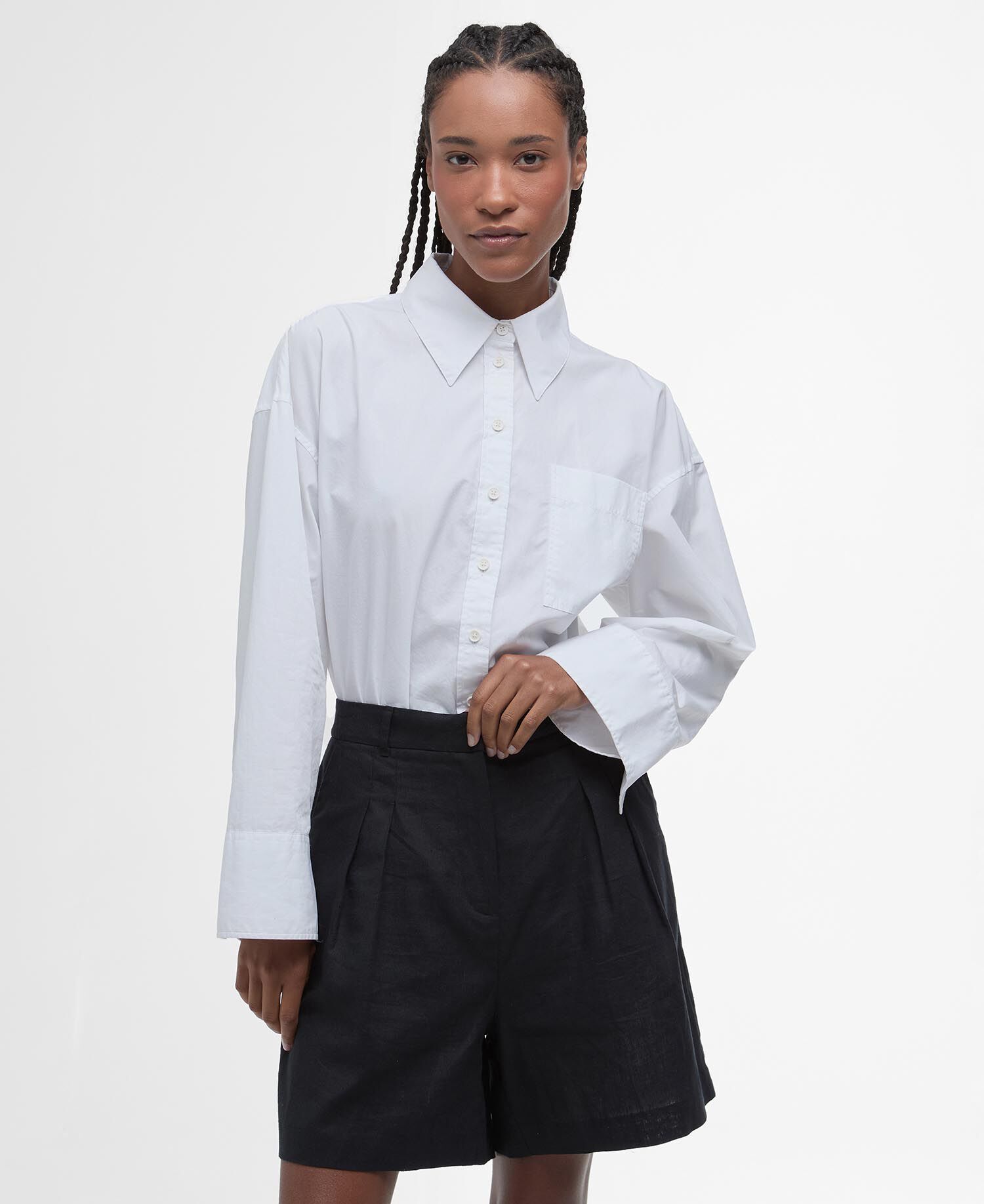 Barbour Angela Shirt Πουκαμισο Λευκό