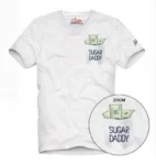 MC2 AUSTIN-T-SHIRT-SUGAR DADDY 01N EMB Άσπρο