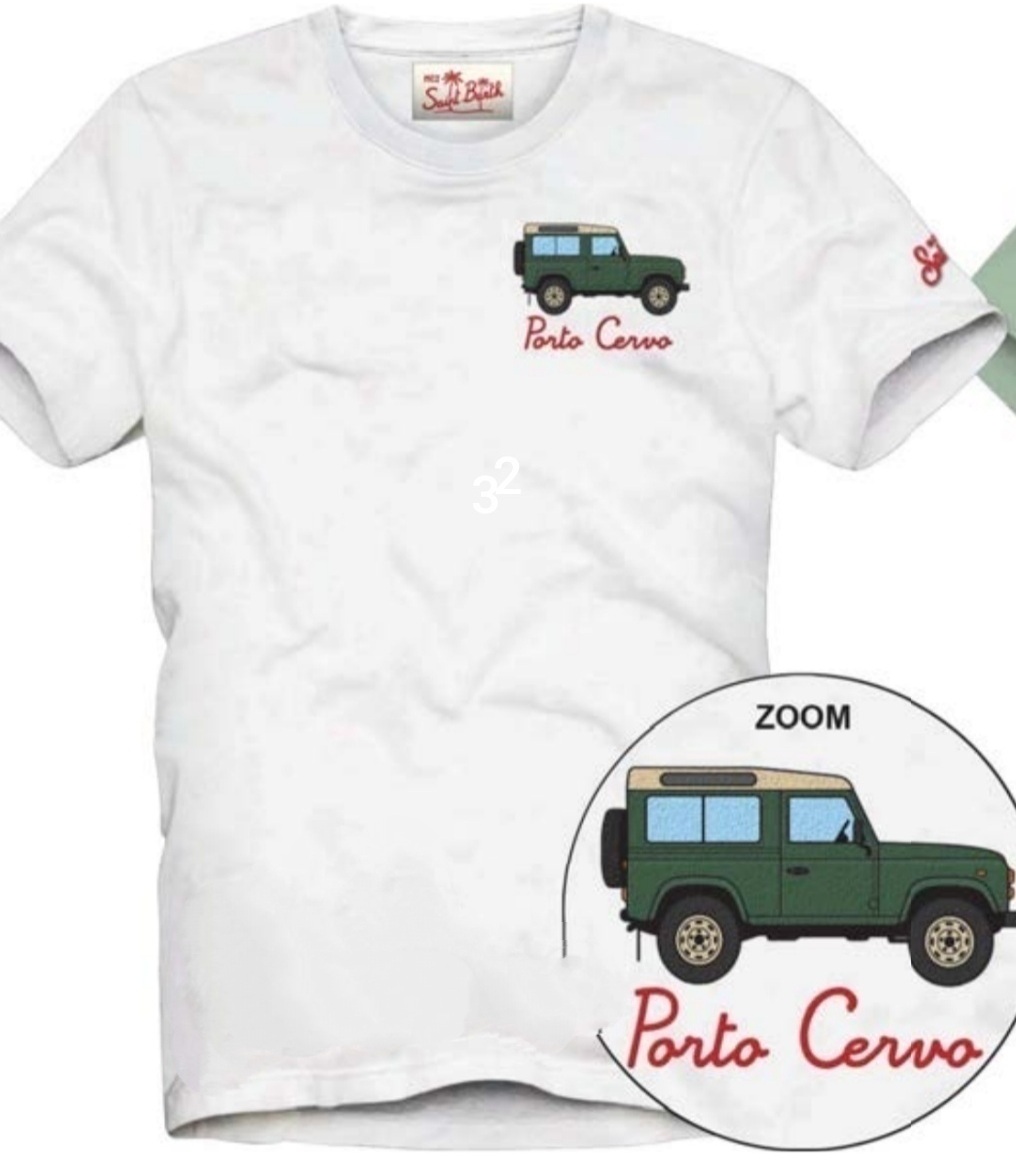 PORTOFINO-T-SHIRT-CAR CERVO 01N EMB