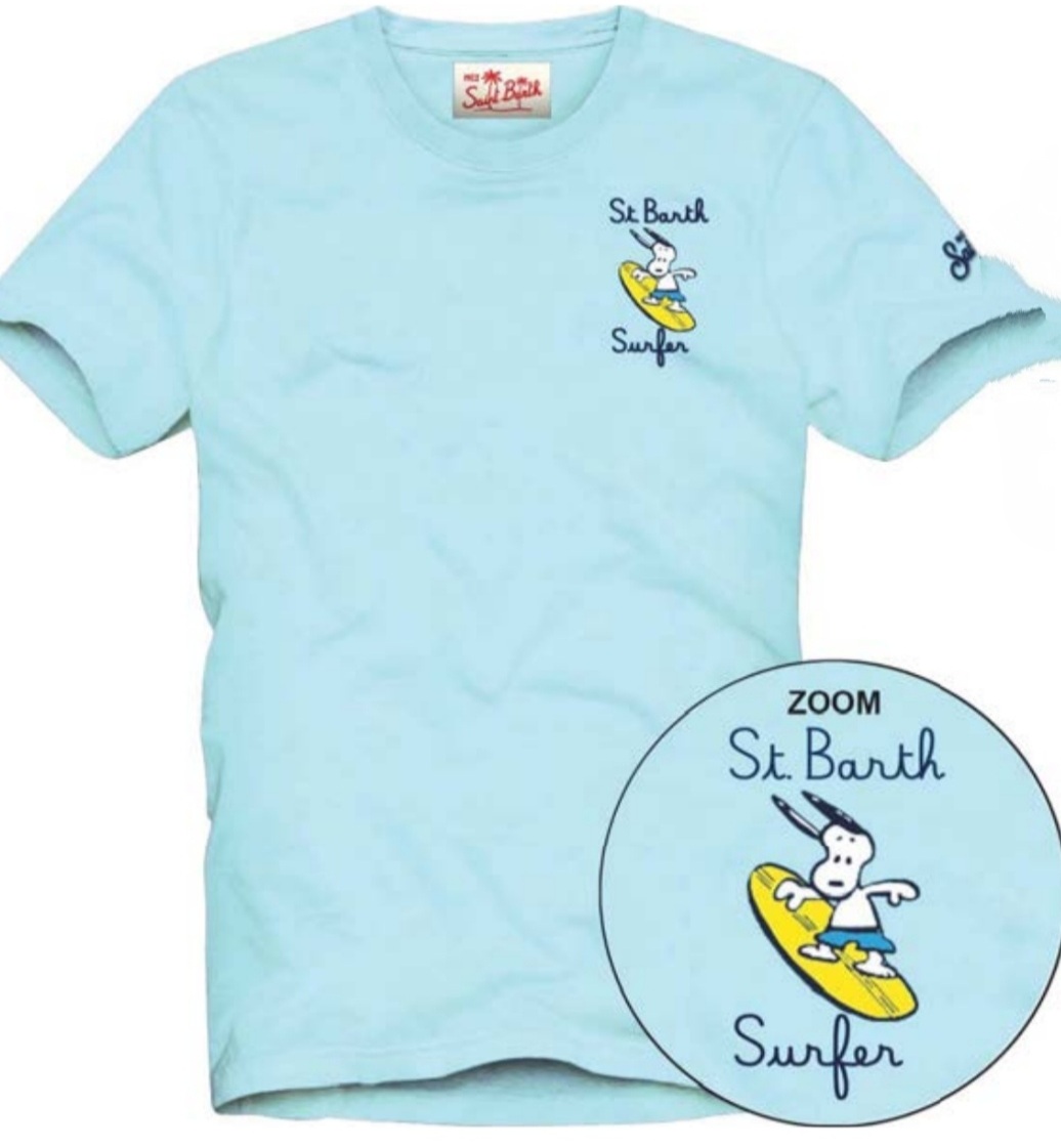 PORTOFINO-T-SHIRT-SNOOPY WAVES 56 EMB