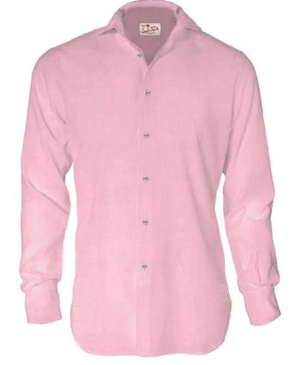 PAMPLONA-SHIRT-LINEN 21 PINK