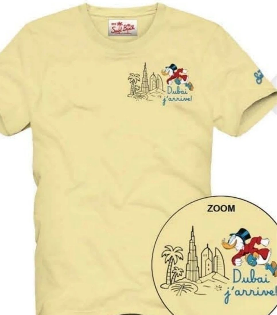 PORTOFINO-T-SHIRT-SCROOGE DUBAI 92L EMB