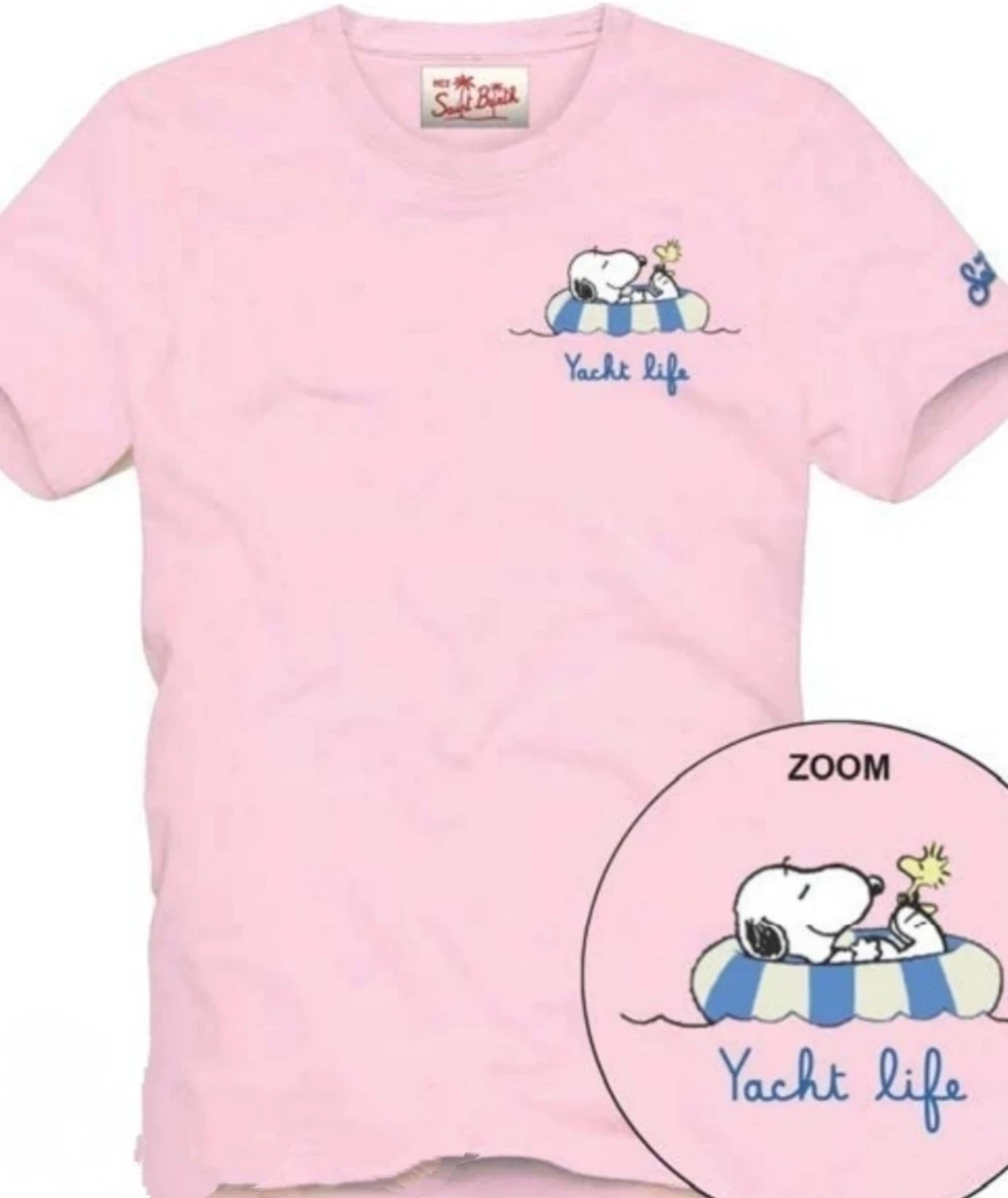 PORTOFINO-T-SHIRT-SNOOPY YATCH LIFE 21 EMB