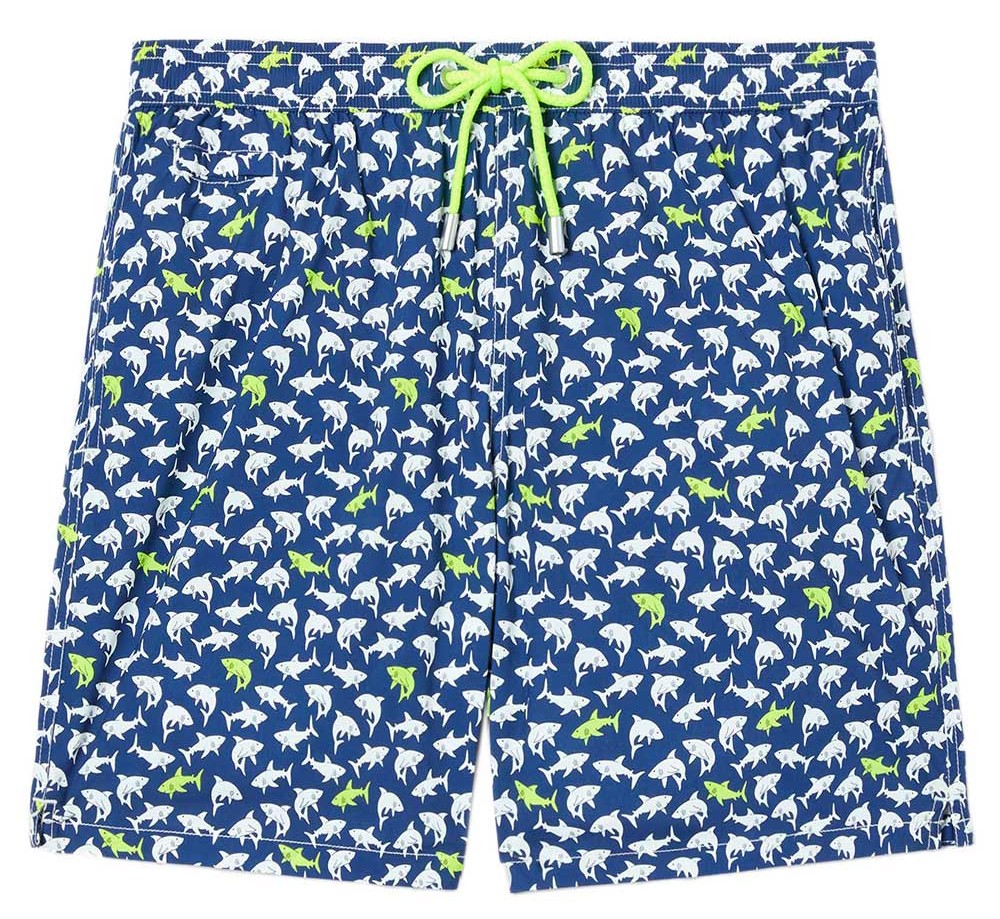 LIGHTING MICRO STRETCH-SWIMSHORT-SHARK TROUBLE 6194