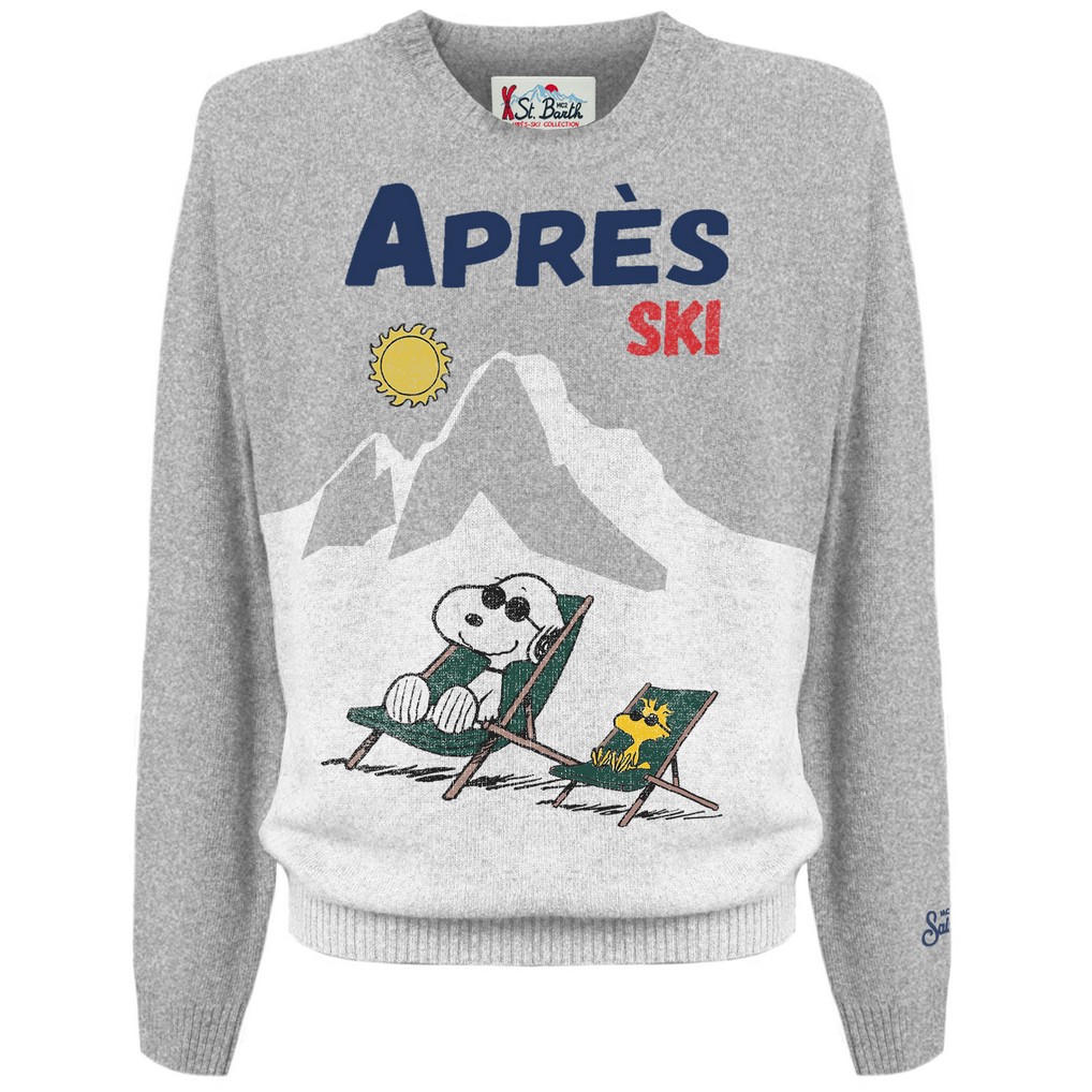 HERON C-CREWNECK SWEATER-SNOOPY WINTER RELAX 15ML