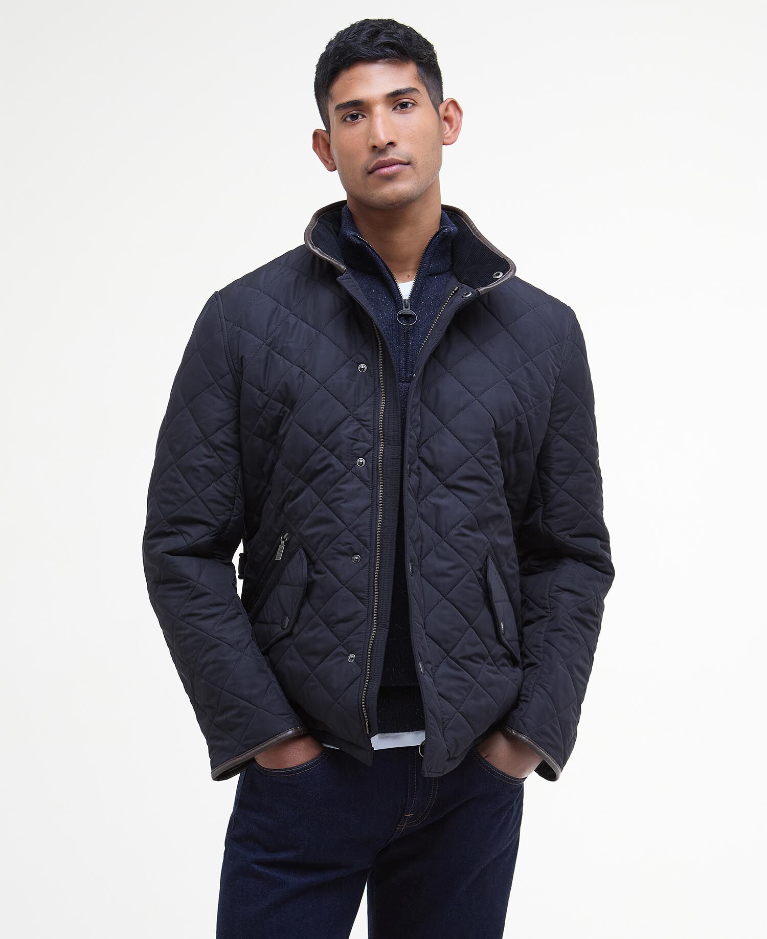 Barbour Powell Quilt Μπουφαν Σκούρο Μπλε