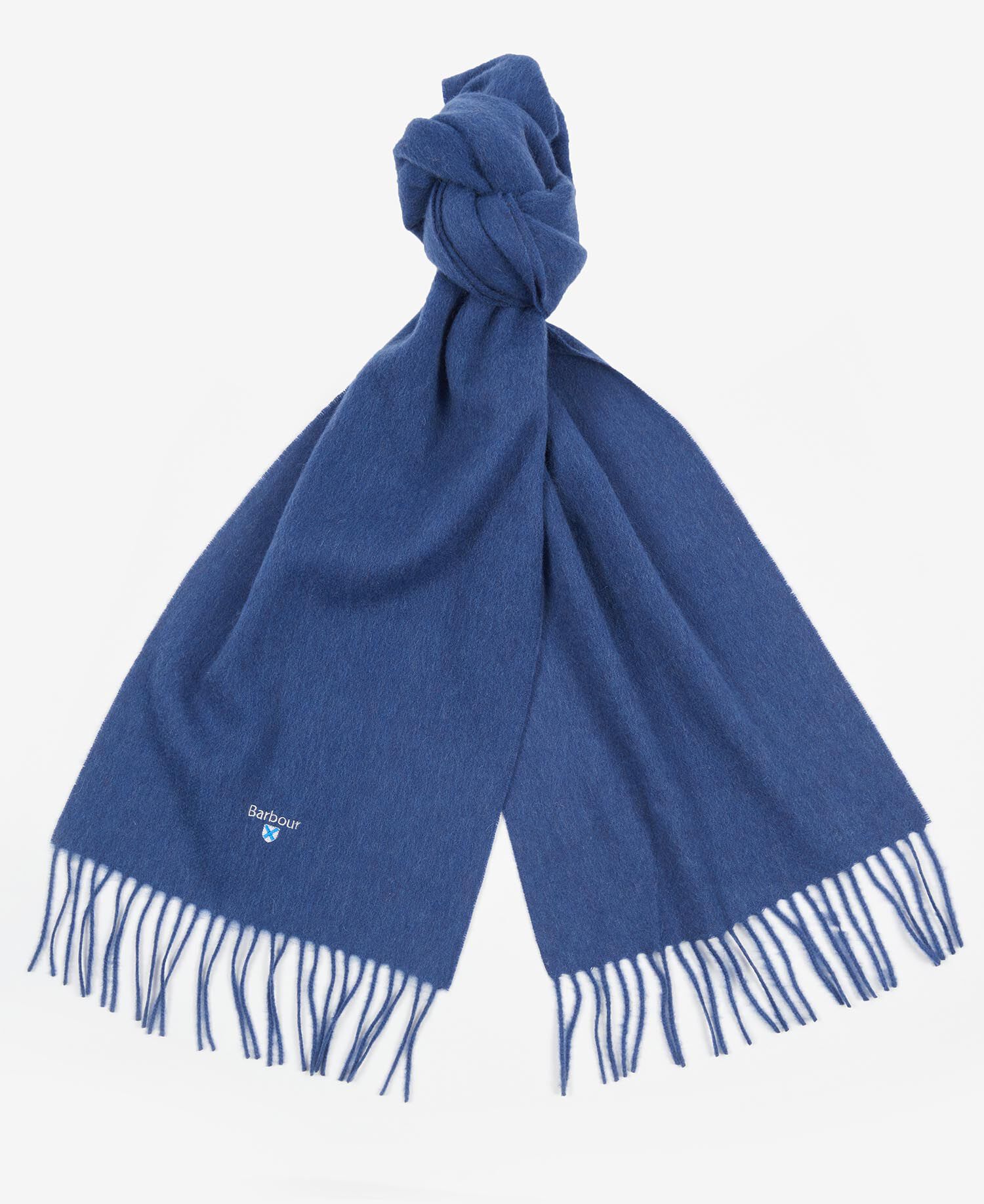 Barbour Plain Lambswool Scarf Κασκόλ Σκούρο Μπλε