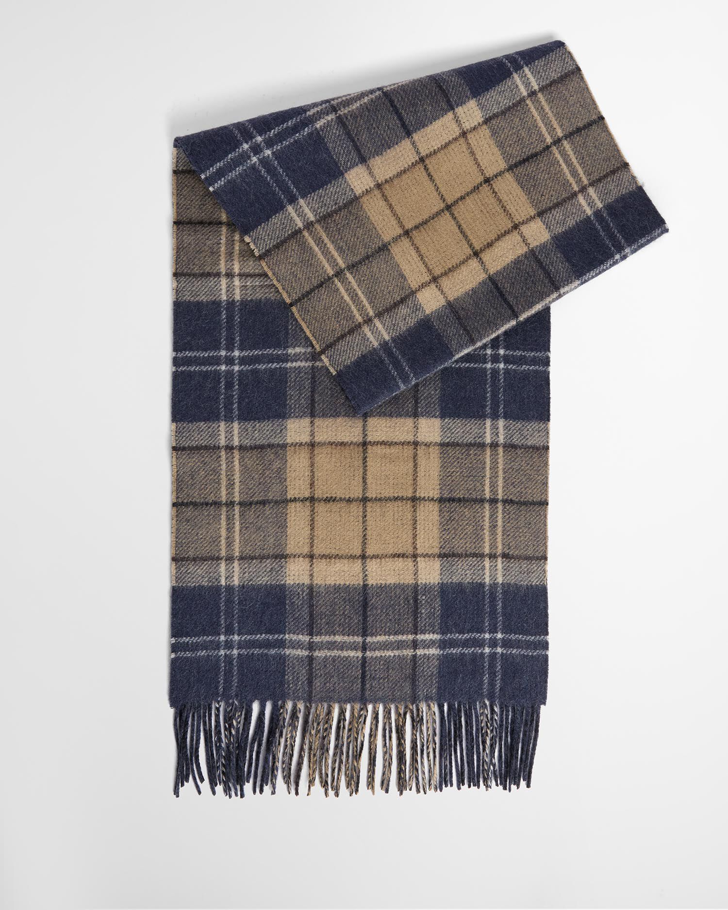 Barbour Dramside Reversible Scarf Κασκόλ Τάρταν